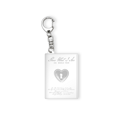 IVE WORLD TOUR SHOW WHAT I AM OFFICIAL MD  [MINI BOOK KEYRING]