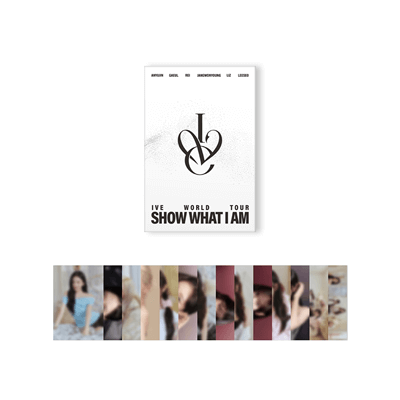 IVE WORLD TOUR SHOW WHAT I AM OFFICIAL MD  [POSTCARD BOOK]