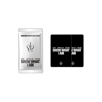 IVE WORLD TOUR SHOW WHAT I AM OFFICIAL MD  [RANDOM PHOTOCARD PACK]