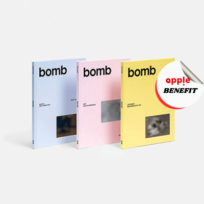 ILLIT 3RD MINI ALBUM BOMB   |  KPOP USA APPLE OFFICIAL  MATTE PHOTOCARD  (RANDOM 1 OUT OF 5)