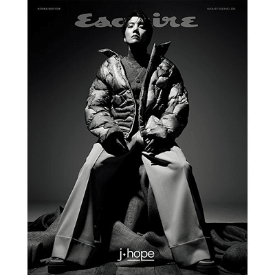 BTS JHOPE ESQUIRE 2023-08 MAGAZINE VERSION A