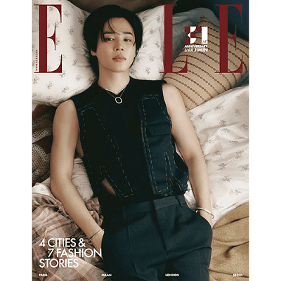 BTS JIMIN ELLE 2023-11 MAGAZINE VERSION B