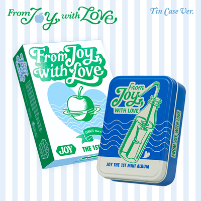 RED VELVET JOY 1ST MINI ALBUM FROM JOY, WITH LOVE  (TIN CASE VER.)