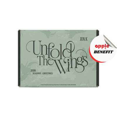2PM JUN.K 2026 SEASON'S GREETINGS  [UNFOLD THE WINGS]    |    KPOP USA APPLE OFFICIAL PHOTOCARD