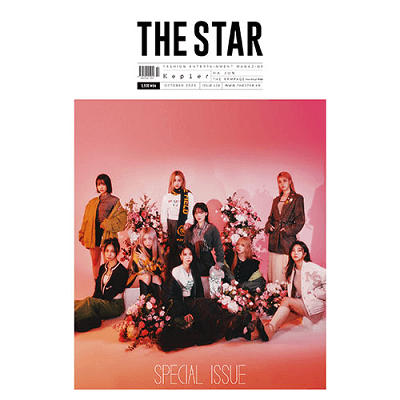 KEP1ER THE STAR  2023-10 MAGAZINE |  INCLUDES GIFT PHOTOCARD (RANDOM 1 OUT OF 9)
