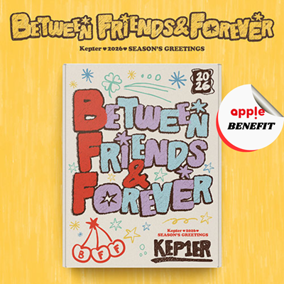 KEP1ER 2026 SEASON'S GREETINGS  [BETWEEN FRIEND & FOREVER]     |   KPOP USA APPLE OFFICIAL PHOTOCARD (RANDOM 1 OUT OF 7)
