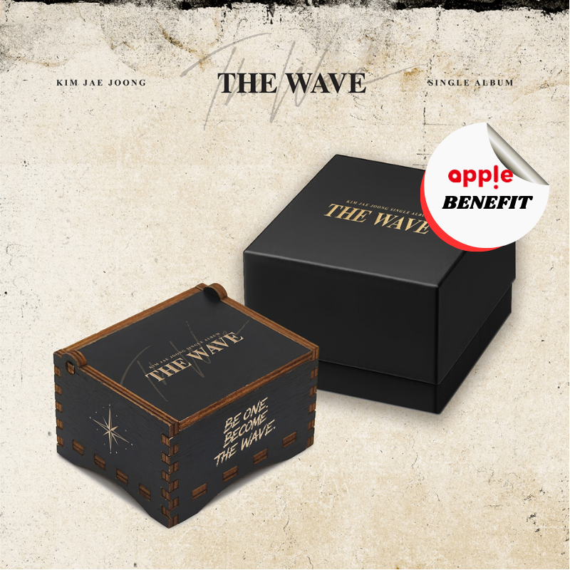 KIM JAEJOONG SINGLE ALBUM THE WAVE    |   KPOP USA APPLE OFFICIAL PHOTOCARD  (RANDOM 1 OUT OF 2)    [PRE]