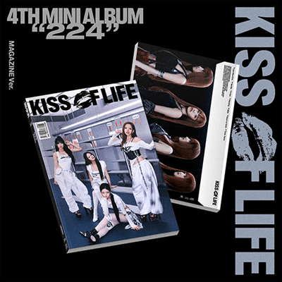 KISS OF LIFE 4TH MINI ALBUM 224 (MAGAZINE VER.)