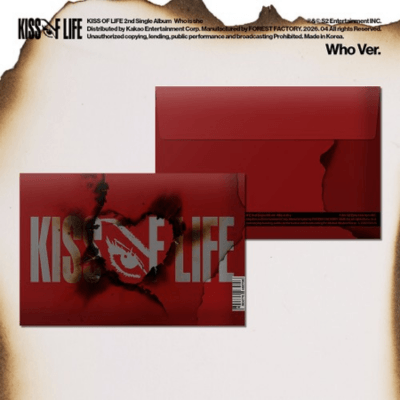 KISS OF LIFE 2ND SINGLE ALBUM WHO IS SHE  (WHO VER.)