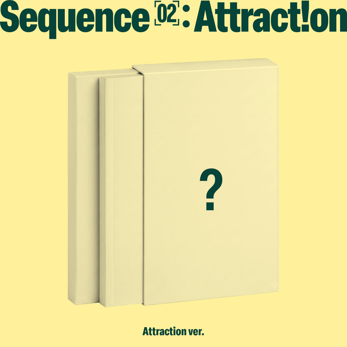 AND2BLE 2ND MINI ALBUM Sequence 02: Attraction  (PHOTOBOOK VER.)     U.S VER.    |   INCLUDES U.S EXCLUSIVE PHOTOCARD  (RANDOM 1 OUT OF 5)      [PRE]