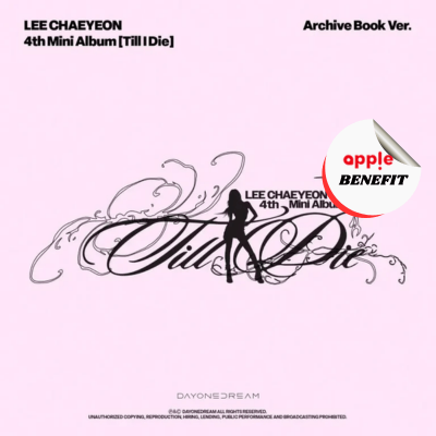 LEE CHAEYEON 4TH MINI ALBUM TILL I DIE  (ARCHIVE BOOK VER.)     |  KPOP USA APPLE OFFICIAL  PHOTOCARD (RANDOM 1 OUT OF 3)