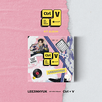 LEE JINHYUK CTRL+V 4TH MINI ALBUM KIT