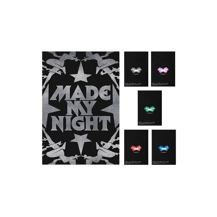 LE SSERAFIM 2ND SINGLE ALBUM MADE MY NIGHT CHEMICAL NIGHT   (COMPACT VER.)   |   5 ALBUMS SET    [PRE]