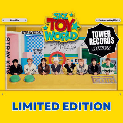 STRAY KIDS 2024 FAN CONNECTING [SKZ TOY WORLD]  BLU-RAY  (LIMITED EDITION)   |  INCLUDES TOWER RECORDS BONUS: PHOTOCARD SET