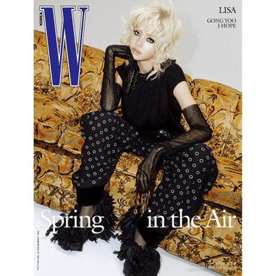BLACKPINK LISA W VOLUME .3  2025-03 MAGAZINE