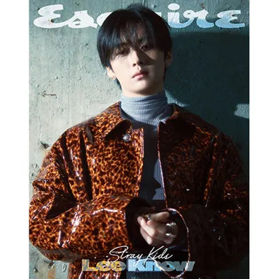 STRAY KIDS LEE KNOW ESQUIRE KOREA 2025-08 MAGAZINE