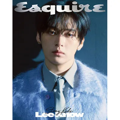 STRAY KIDS LEE KNOW ESQUIRE KOREA 2025-08 MAGAZINE