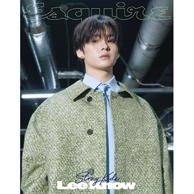 STRAY KIDS LEE KNOW ESQUIRE KOREA 2025-08 MAGAZINE