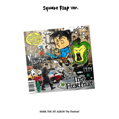 NCT MARK 1ST FULL ALBUM THE FIRSTFRUIT  (SQUARE FLAP VER.)