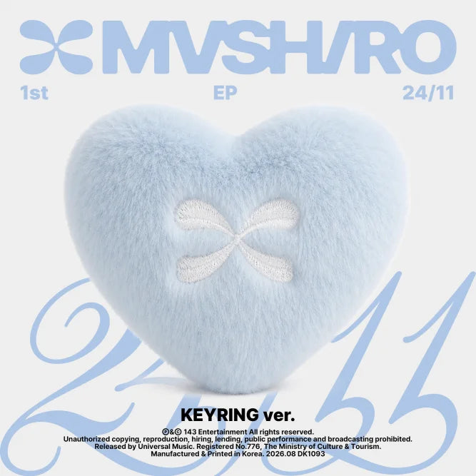 MASHIRO 1ST EP ALBUM 24/11  (KEYRING VER.)      [PRE]