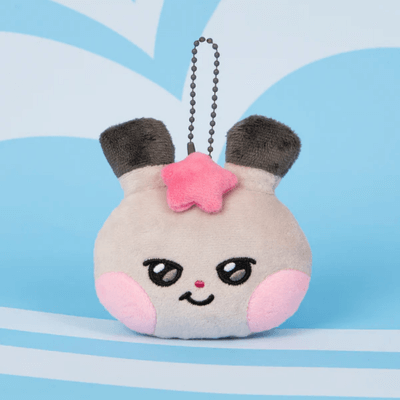 ATEEZ x MIGHTEEZ  OFFICIAL MD     [PLUSH KEYRING BADGE]