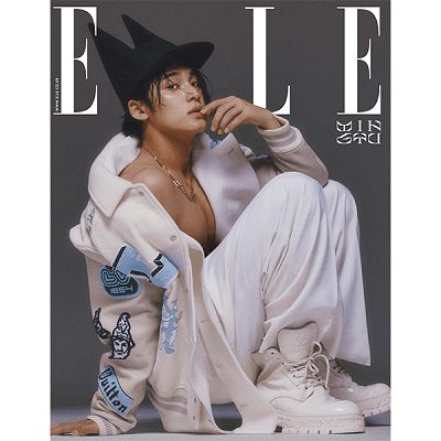 SEVENTEEN MINGYU ELLE 2022.10  MAGAZINE  VERSION D