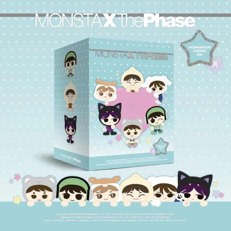 MONSTA X EP ALBUM THE PHASE  (MONMUNGCHI Friends VER.)     [PRE]