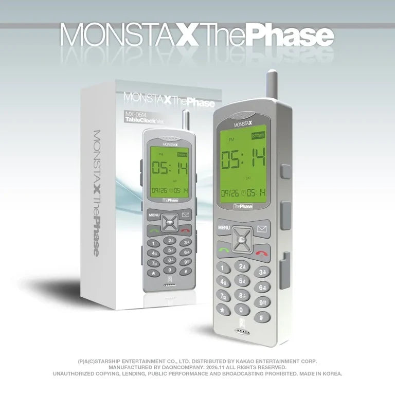 MONTSA X EP ALBUM The Phase (MX-0514 TABLE CLOCK VER.)    [PRE]