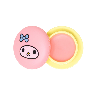 THE CRÈME SHOP X MY MELODY  [HYALURONIC ACID & MURUMURU] MACARON LIP BALM  (STRAWBERRY BANANA)
