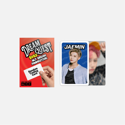 NCT DREAM DREAM QUEST  OFFICIAL MD    [RANDOM TRADING CARD]