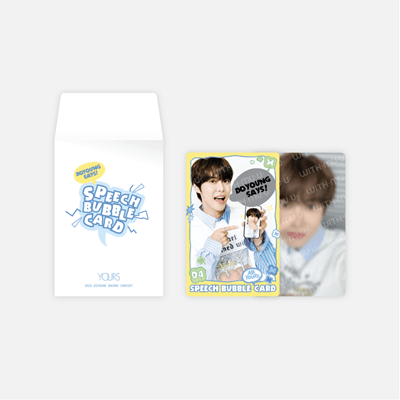 NCT DOYOUNG YOURS ENCORE CONCERT OFFICIAL MD   [SPEECH BUBBLE CARD SET]