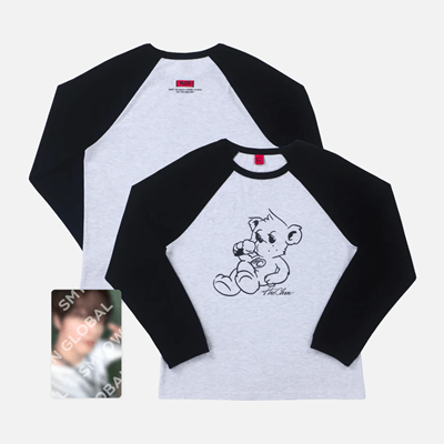NCT HAECHAN THE 1ST ALBUM TASTE OFFICIAL MD   [RAGLAN LONG-SLEEVE SET]