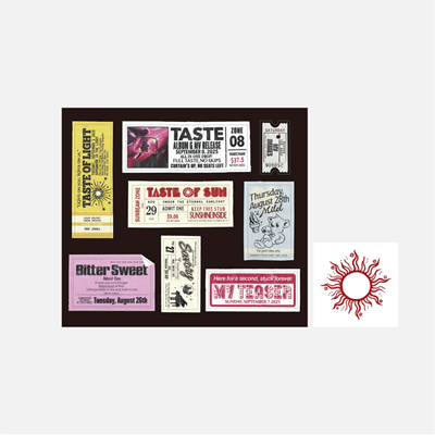NCT HAECHAN THE 1ST ALBUM TASTE OFFICIAL MD   [TATTOO & STICKER SET]