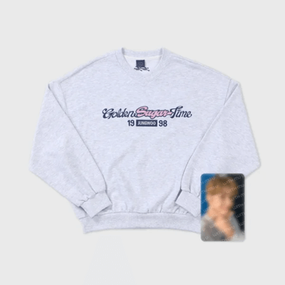 NCT JUNGWOO GOLDEN SUGAR TIME OFFICIAL MD  [SWEATSHIRT SET]