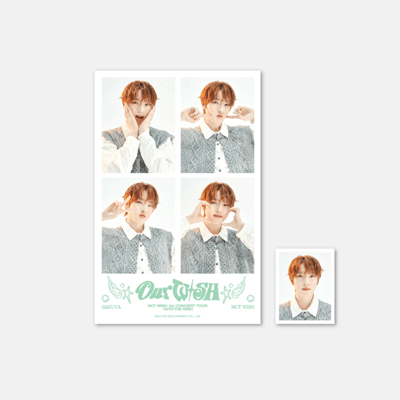 NCT WISH INTO THE WISH : OUR WISH OFFICIAL MD  [4CUT & ID PHOTO SET]
