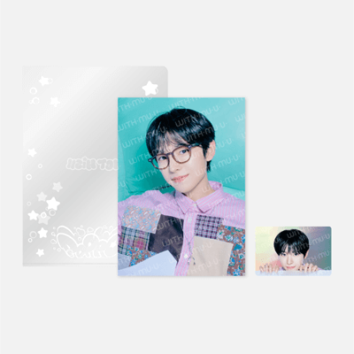 NCT WISH 2025 THE 2ND MINI ALBUM POPPOP OFFICIAL MD    [PHOTOCARD + HOLOGRAM PHOTOCARD SET]