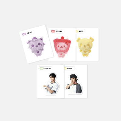 NCT WISH FIND YOUR COLOR POP-UP OFFICIAL MD  [RANDOM TTIBU STICKER SET]