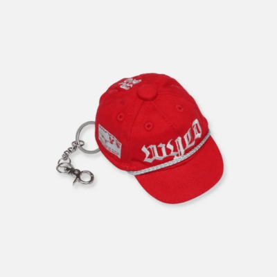 NCT TAEYONG WYLD OFFICIAL MD    [CAMP CAP KEYRING SET] RED     [PRE]