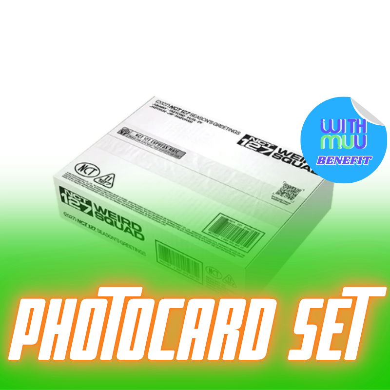 NCT 127  'WEIRD SQUAD'  2027 SEASON'S GREETINGS     |   WITHMUU OFFICIAL  PHOTOCARD SET         [PRE]