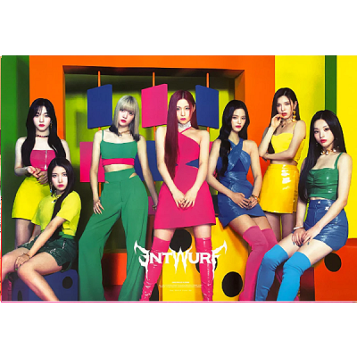 NMIXX 2ND SINGLE ALBUM ENTWURF STANDARD POSTER  | VERSION A