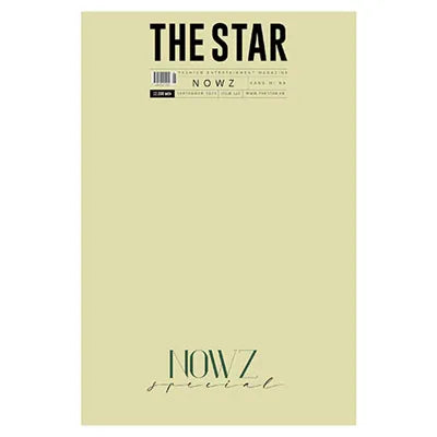 NOWZ THE STAR  2025-09 MAGAZINE   |   INCLUDES PRE ORDER GIFT PHOTOCARD