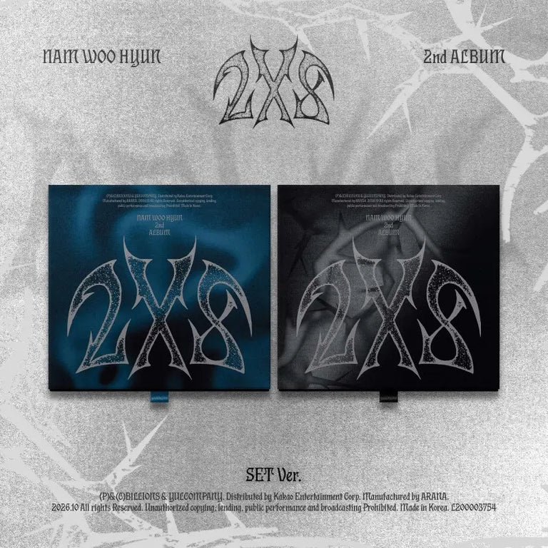 NAM WOOHYUN 2ND ALBUM 2X8   |  2 ALBUMS SET    [PRE]