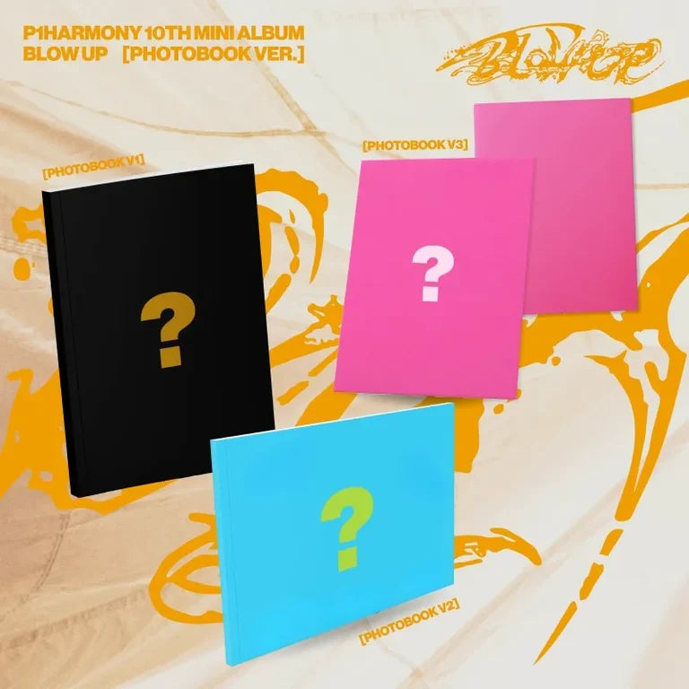 P1HARMONY 10TH MINI ALBUM BLOW UP  (PHOTOBOOK VER.)    |  3 ALBUMS SET    [PRE]