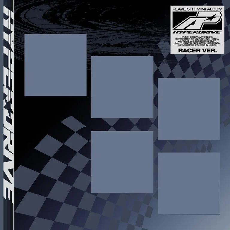 PLAVE 5TH MINI ALBUM HYPERDRIVE  (RACER VER.)   |  5 ALBUMS SET    [PRE]