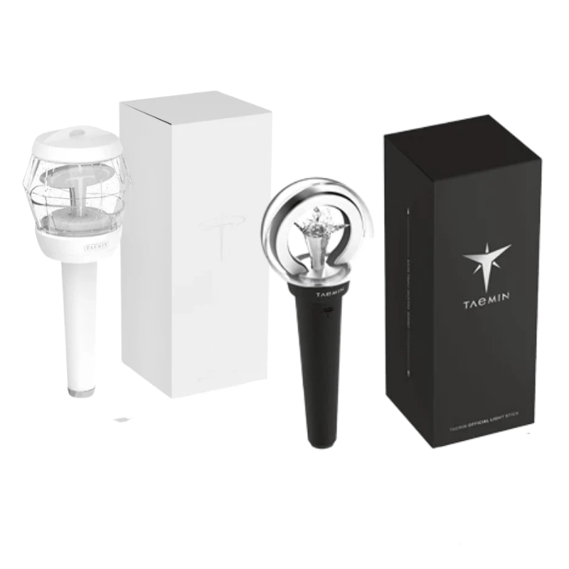 *COLLECTOR'S BUNDLE* SHINEE TAEMIN OFFICIAL LIGHTSTICK VER.1 + VER.2   |  2 LIGHTSTICK SET   [PRE]