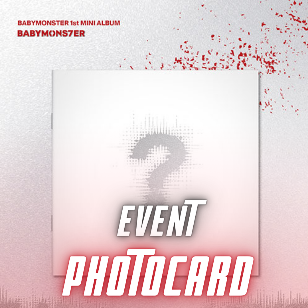 BABYMONSTER 1ST MINI ALBUM BABYMONS7ER   PHOTOBOOK VER.  |  EXCLUSIVE  PHOTOCARD INCLUDED (RANDOM 1 OUT OF 7)