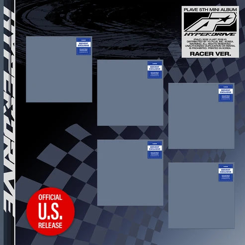 PLAVE 5TH MINI ALBUM HYPERDRIVE  (RACER VER.)   U.S VER  HELLO82 [82EVENT EXCLUSIVE]   |   INCLUDES 82EVENT OFFICIAL PHOTOCARD (RANDOM 1 OUT OF 5)     [PRE]