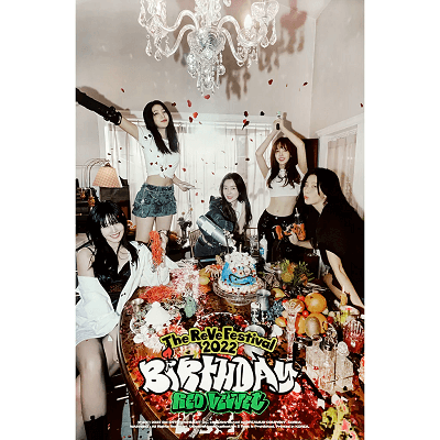 RED VELVET THE REVE FESTIVAL 2022 BIRTHDAY PHOTOBOOK POSTER | VERSION A