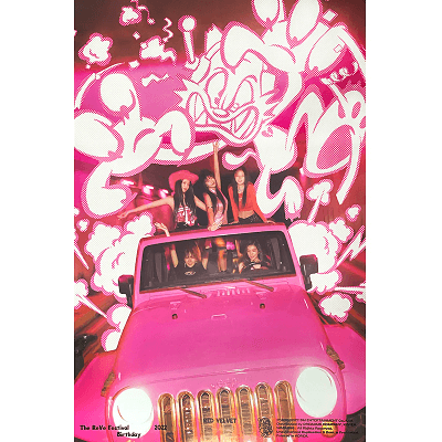 RED VELVET THE REVE FESTIVAL 2022 BIRTHDAY DIGIPACK POSTER | VERSION B
