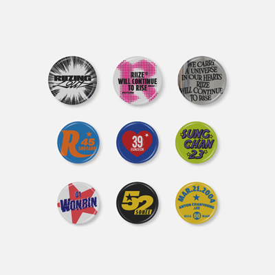 RIIZE CONCERT TOUR RIIZING LOUD OFFICIAL MD    [PIN BUTTON SET]